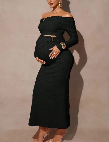 Compleu SHEIN Maternity, negru