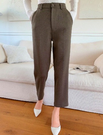 Pantaloni Dazy, maro