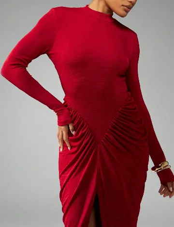 Rochie lunga Missguided, rosu