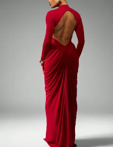 Rochie lunga Missguided, rosu