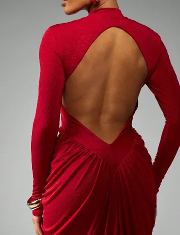 Rochie lunga Missguided, rosu