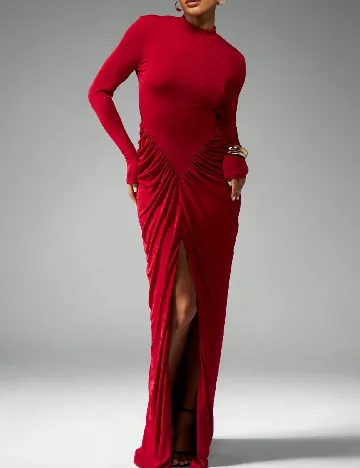 Rochie lunga Missguided, rosu