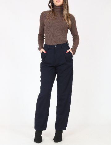 Pantaloni Zara, bleumarin