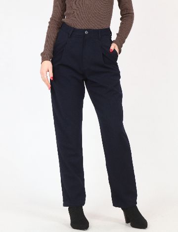 Pantaloni Zara, bleumarin