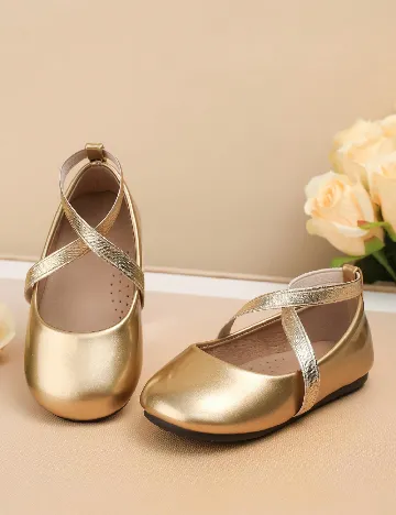 Balerini Shein Kids, auriu