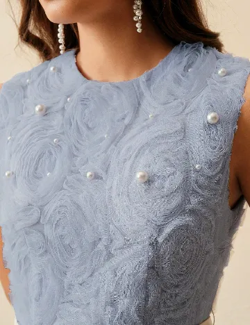 Rochie medie Anewsta, albastru