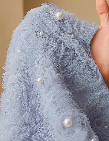 Rochie medie Anewsta, albastru