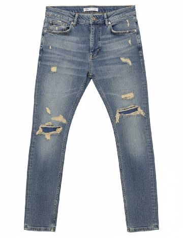 Blugi Zara, albastru