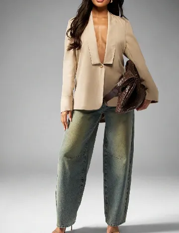 Sacou Missguided, crem