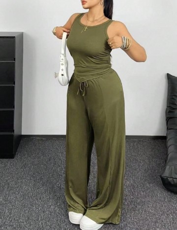 Compleu SHEIN CURVE, verde