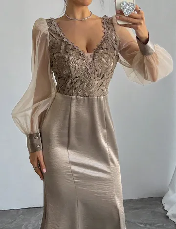 Rochie medie SHEIN, gri