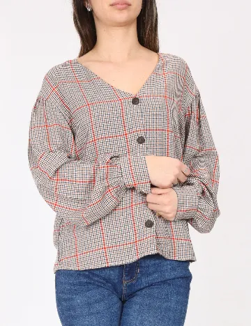 Camasa Bershka, mix culori