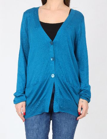 Cardigan Zara, albastru
