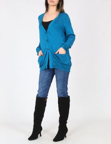 Cardigan Zara, albastru
