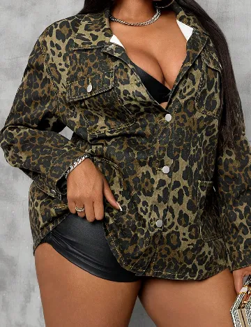 Jacheta SHEIN CURVE, animal print