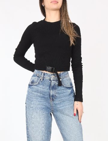 Top Zara, negru