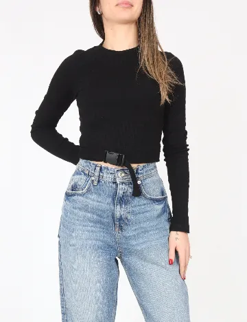 Top Zara, negru