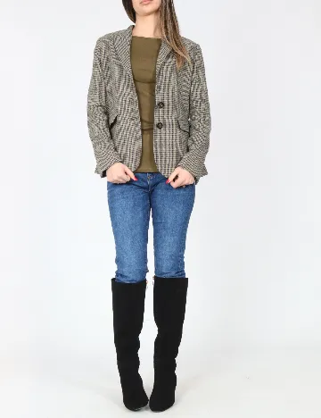 Sacou Zara, mix culori