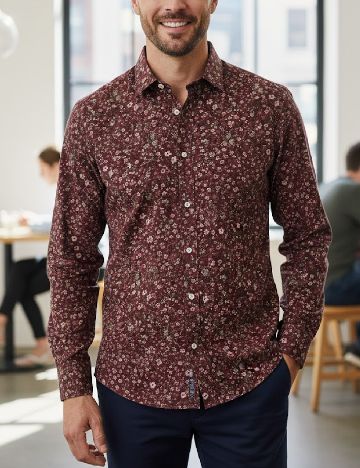 Camasa Zara, floral print