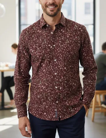 Camasa Zara, floral print