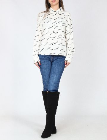 Camasa Bershka, alb