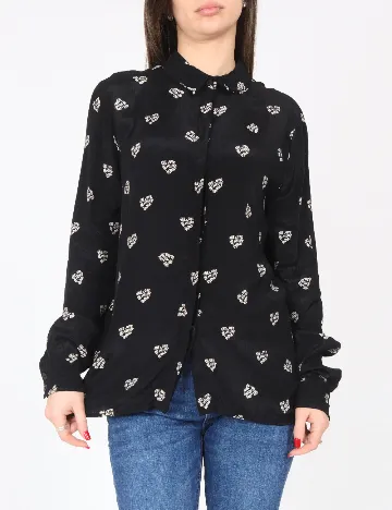 Camasa Bershka, negru