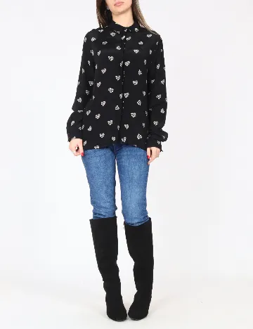 Camasa Bershka, negru