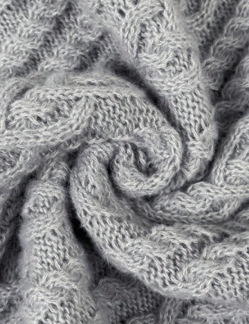 Pulover SHEIN CURVE, gri