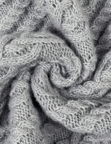 Pulover SHEIN CURVE, gri