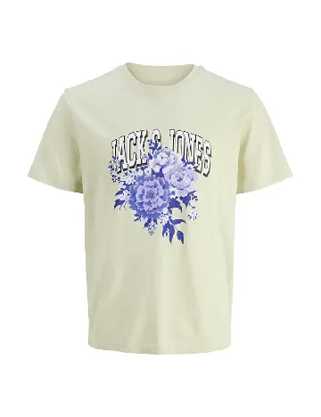 Tricou Jack&Jones, crem