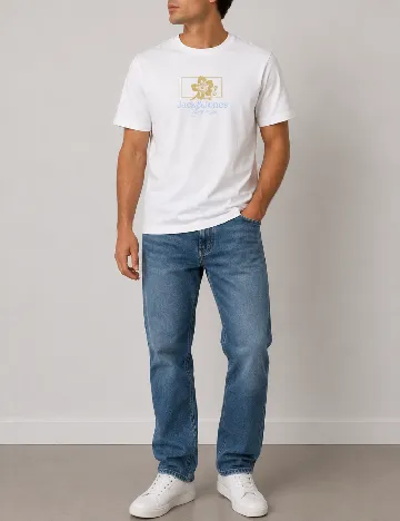 Tricou Jack&Jones, alb