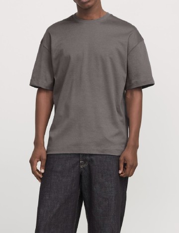 Tricou Jack&Jones, gri inchis