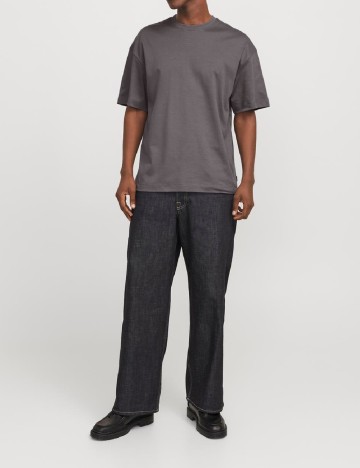 Tricou Jack&Jones, gri inchis