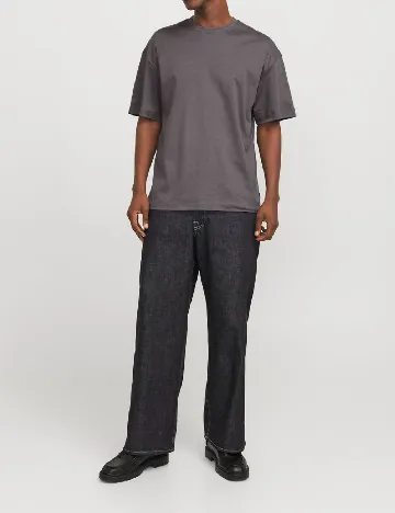 Tricou Jack&Jones, gri inchis