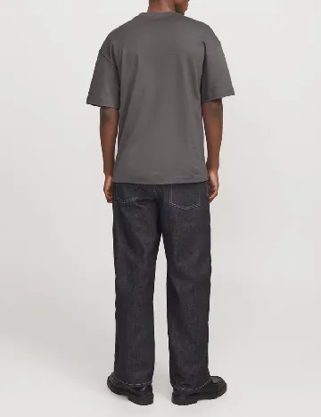 Tricou Jack&Jones, gri inchis