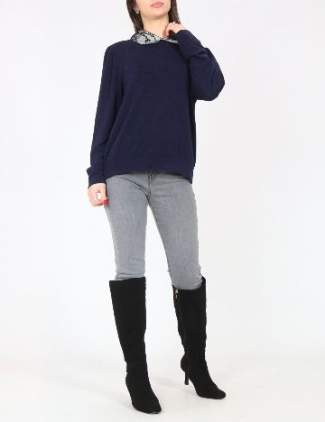 Bluza Zara, bleumarin