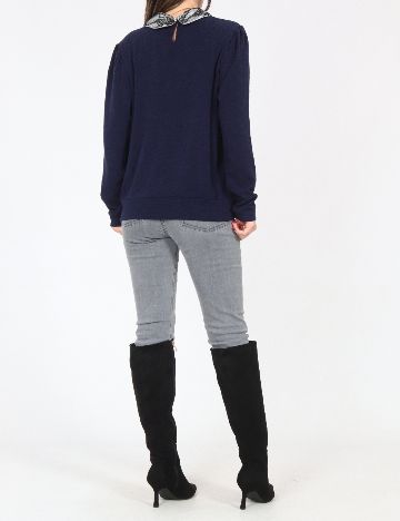 Bluza Zara, bleumarin