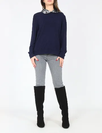 Bluza Zara, bleumarin