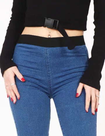 Blugi Pull&Bear, albastru