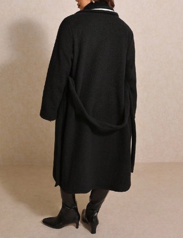 Palton SHEIN CURVE, negru