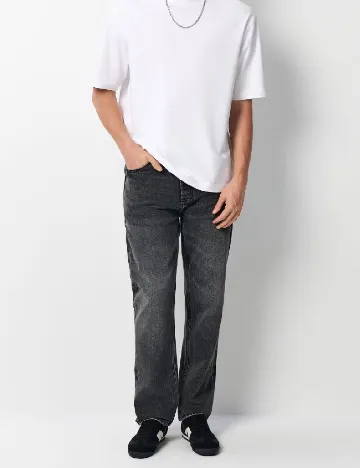 Blugi House Brand, gri inchis