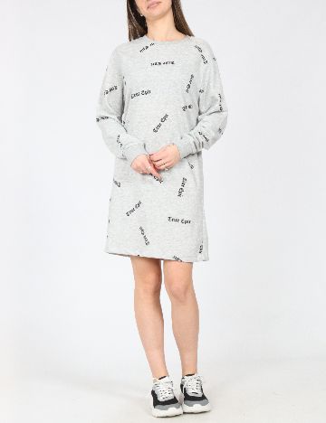 Rochie scurta Bershka, gri