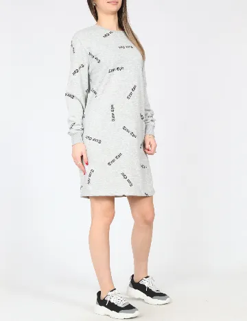 Rochie scurta Bershka, gri