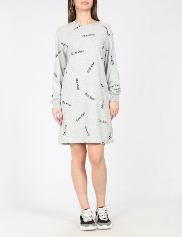 Rochie scurta Bershka, gri