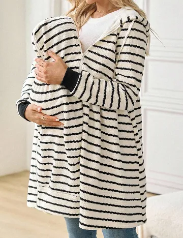 Jacheta SHEIN Maternity, crem