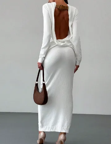 Rochie lunga SHEIN, alb