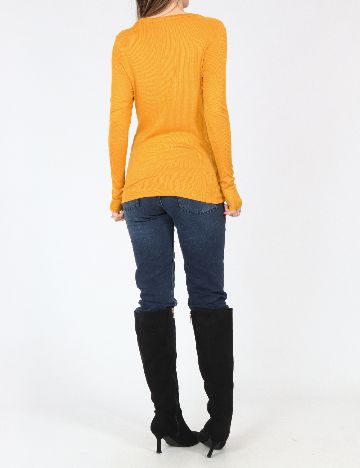 Bluza Pull&Bear, mustar