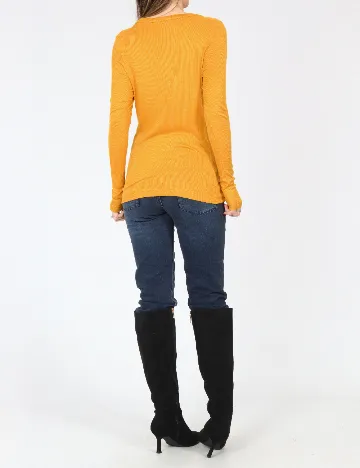 Bluza Pull&Bear, mustar