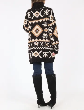 Pulover Oversize Zara, mix culori