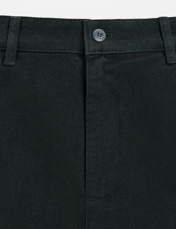 Pantaloni Zara, verde inchis